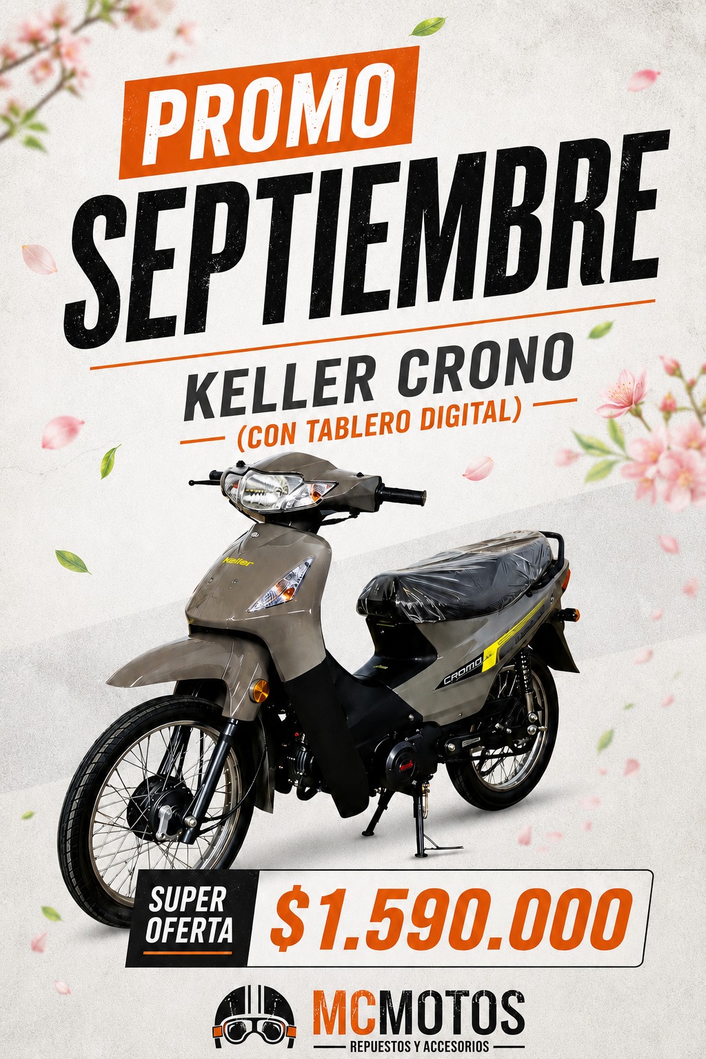 TU KELLER 110 LA LLEVAS CON LA PROMO SEPTIEMBRE POR SOLO $1.590.000!